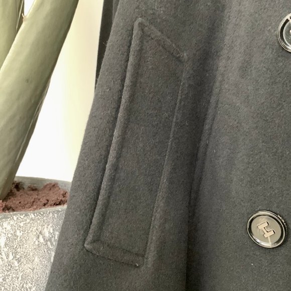 Hunter Wool Trench Coat- Classic and Super soft! NWT - Picture 9 of 10